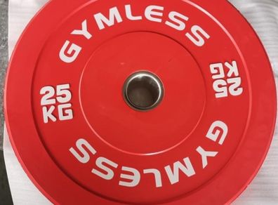 25 kg Olympic Bumper Plates Pair Warehouse Clearance