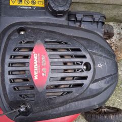 petrol lawnmower