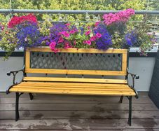 Brand-new 2-Seater Cast Iron Garden Bench
