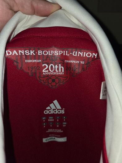 Denmark 2012/13 Home Jersey - Small size