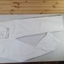 Diesel Ladies Pants Size Waist 36 Inch/90cm UK18 EU48 White Worn Once Cotton Image 10