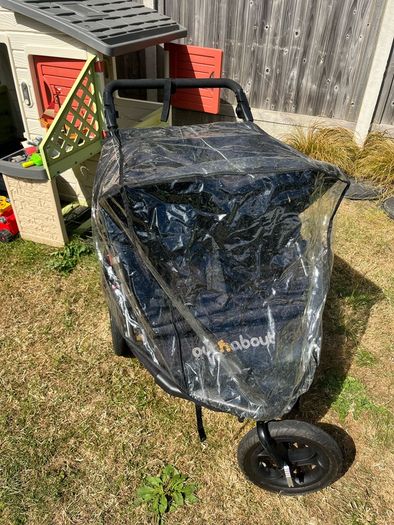 Out and about double buggy