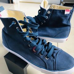 Levi's Hi Top Trainers - Navy Blue New