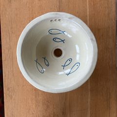 Unique handmade ceramic washbasin