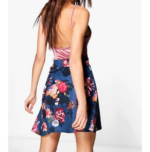 Brand new floral skater skirt
