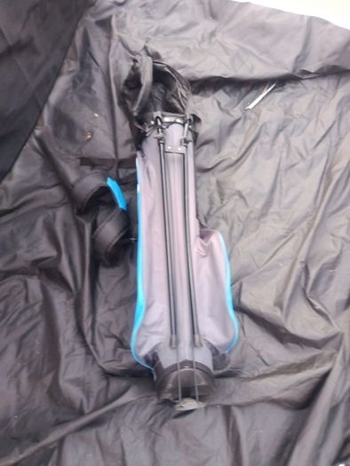 Kids carry golf bag