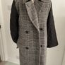 coat byoung herringbone double breast coat (36) oversized 10/12 Image 2