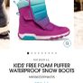 Brand new Merell Kids Waterproof Snow Boots UK6 Image 5