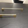 30 brushed brass kitchen cabinet handles Image 2