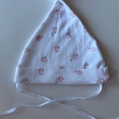 Brand New Baby Hat with Handmade Straps