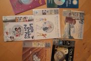 Children's books and dvd set of 7
