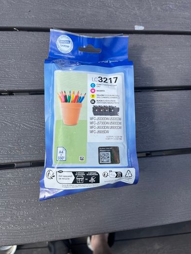 Set of Brother LC-3217 Colour Ink cartridges
