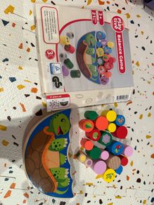 playtive wooden stacking balance game