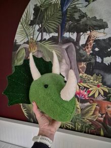 Triceratops Head Wall Decoration