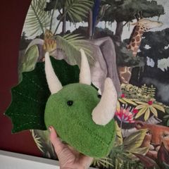 Triceratops Head Wall Decoration
