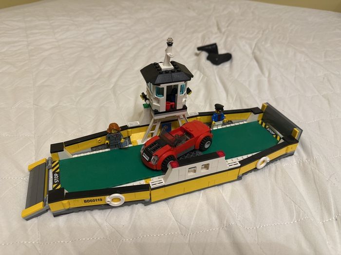 Lego city car ferry set 60119