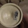 Cream coloured Metal / Glass floral candle stick holders x 3 Image 6