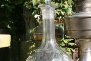 Vintage Cut Glass Carafe