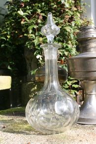 Vintage Cut Glass Carafe