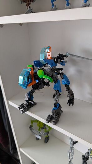 Lego Hero Factory Surge and Rocka Combat Machine