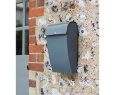 Classic Post box with Lock Charcoal GT-64