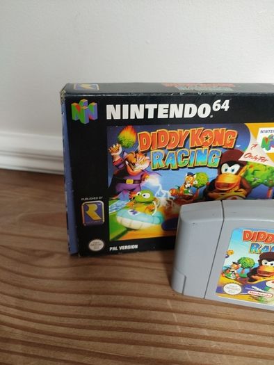 Diddy Kong racing N64 with box