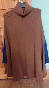 Brown Winter Zara Jumper/Poncho  Size 10