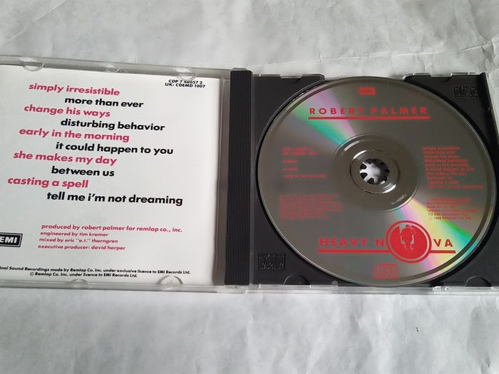 Robert Palmer - Heavy Nova Cd