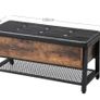 New 2 Piece - Industrial Bookcase + Bench - FREE P&P Image 3