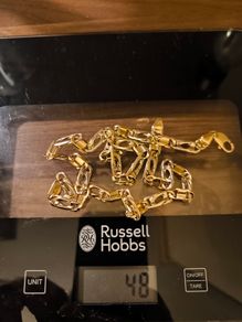 Gold 585 necklace 48 gram !