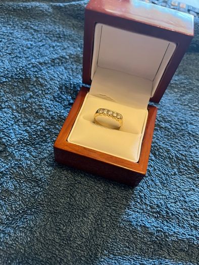Eternity Ring .. Diamond & 14ct Gold