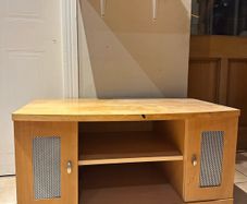 Solid Wooden Cabinet Vintage Style Storage Unit