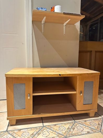 Wooden TV cabinet