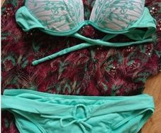 Green Bikini  Size 12