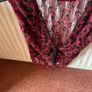 Lacy black and red top Image 7