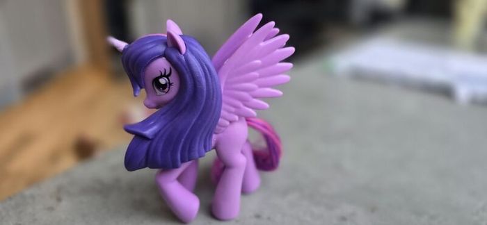 Princess Twilight Sparkle Vinyl (missing gem) Equestria Girls Plaid Design Brushable Tail MLP G4 My Little Pony