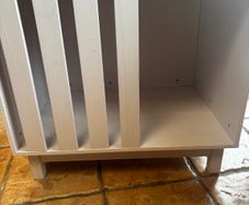 Modern wood Dog crate