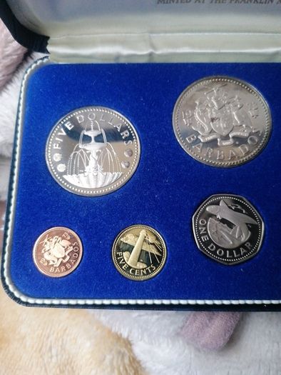 1973 Barbados Proof Coin Set