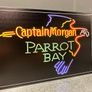 Captain Morgan neon style Tin Metal Sign Image 2