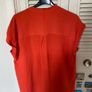 Michael Kors orange blouse Image 3