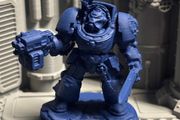 WH40K Sci Fi Space Destroyer Miniature (Terminator Sergeant w/power sword)
