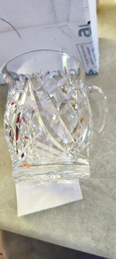 Waterford Boyne Cut Pitcher | Crystal Juice Jug