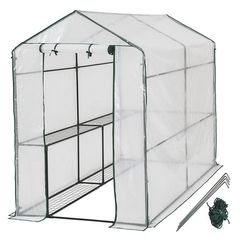 Portable Greenhouse Best To Protects Plants from Cold, Rain, Hail, Wind and Frost