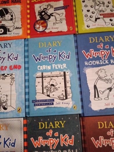 diary of a wimpy kid books