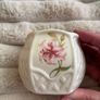 Vintage Belleek Country Trellis Lily Votive Candle Holder / Ring Dish - 9th Blue Mark 1997-99 Image 4