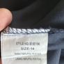 Navy and Silver Sequin Long Dress Size UK 14 / EU 42 Image 3