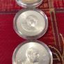 3 silver coins 10 Scilling 1966 UNC Image 2