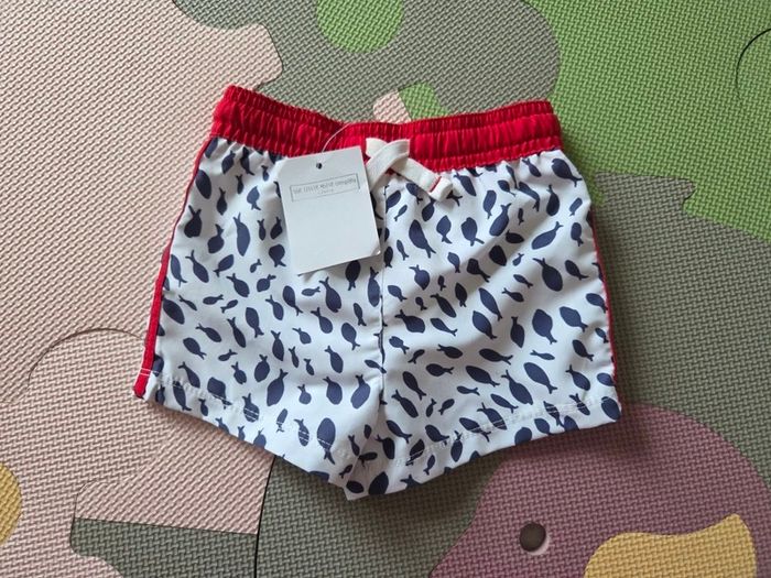 3-6m, With Tags The Little White Company Swimming Trunks