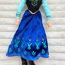 Princess Anna Frozen Just Play plush doll plastic face approx. 42 cm. NOT working Head a bit too loose Used Please look at the pictures Image 3
