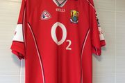 Cork Jersey. Munster Hurling Champions 2003. Official Oneills Mens Home Jersey. Original From The Time. Not A Modern Day Remake.